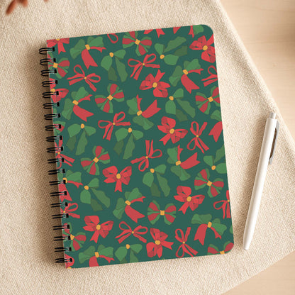 Green And Red Pattern Notepad