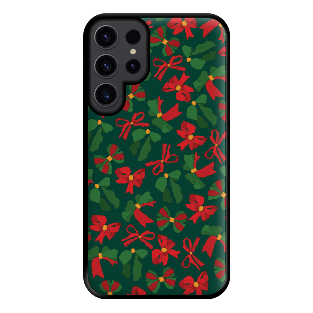 Green And Red Pattern Phone Case for Galaxy S23 Ultra