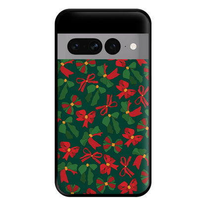 Green And Red Pattern Phone Case for Google Pixel 7 Pro