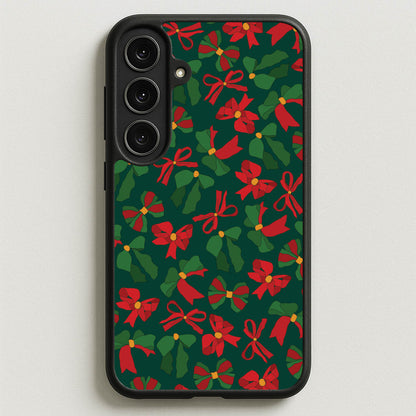 Green And Red Pattern Phone Case for Galaxy S25FE