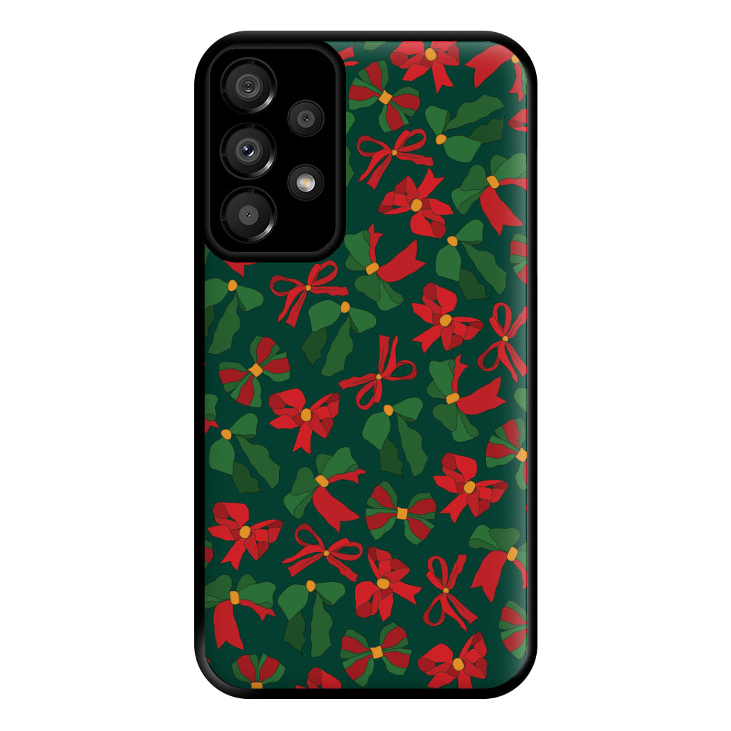 Green And Red Pattern Phone Case for Galaxy A33