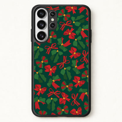 Green And Red Pattern Phone Case for Galaxy S26 Ultra