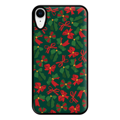 Green And Red Pattern Phone Case for iPhone XR