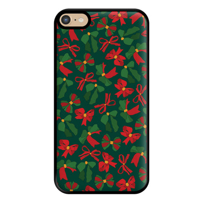 Green And Red Pattern Phone Case for iPhone 6 Plus / 7 Plus / 8 Plus