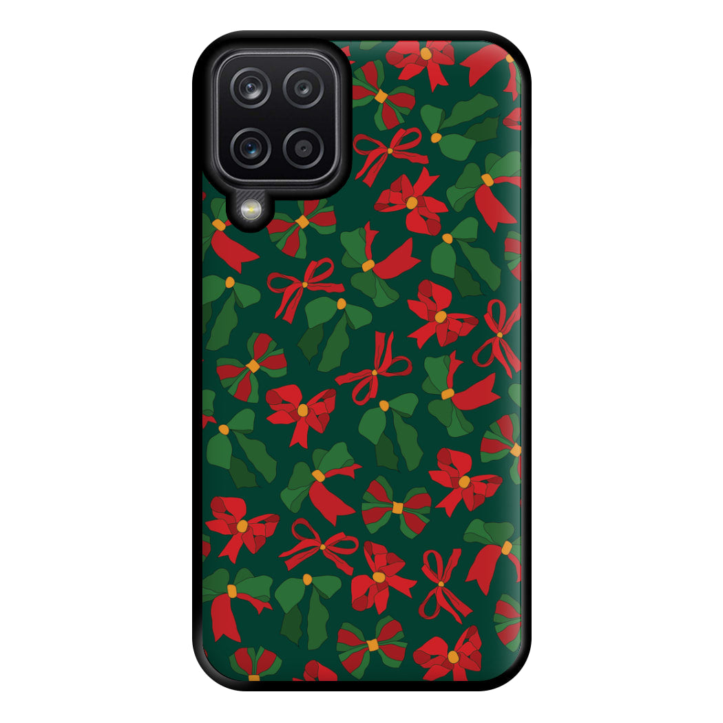 Green And Red Pattern Phone Case for Galaxy A12