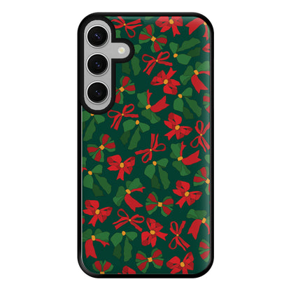 Green And Red Pattern Phone Case for Galaxy S24FE