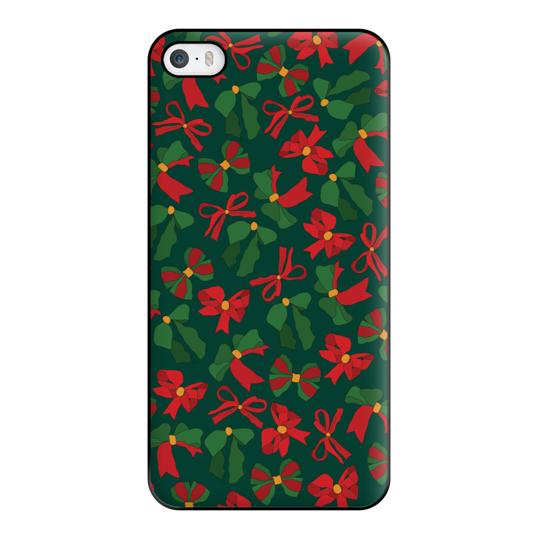 Green And Red Pattern Phone Case for iPhone 5 / 5s / SE 2016