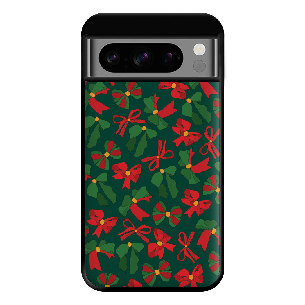 Green And Red Pattern Phone Case for Google Pixel 8 Pro