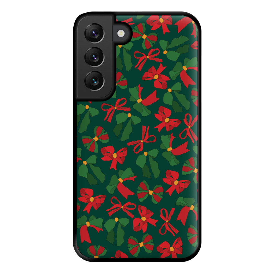 Green And Red Pattern Phone Case for Galaxy S22 Plus