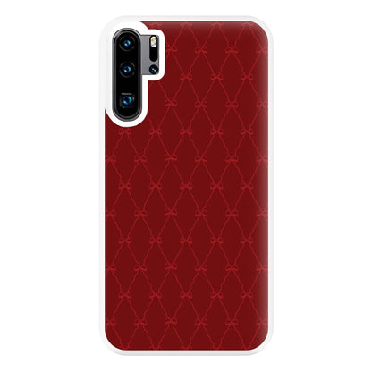 Red Bow Pattern Phone Case for Huawei P30 Pro