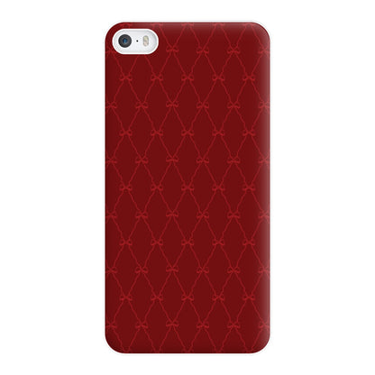 Red Bow Pattern Phone Case for iPhone 5 / 5s / SE 2016