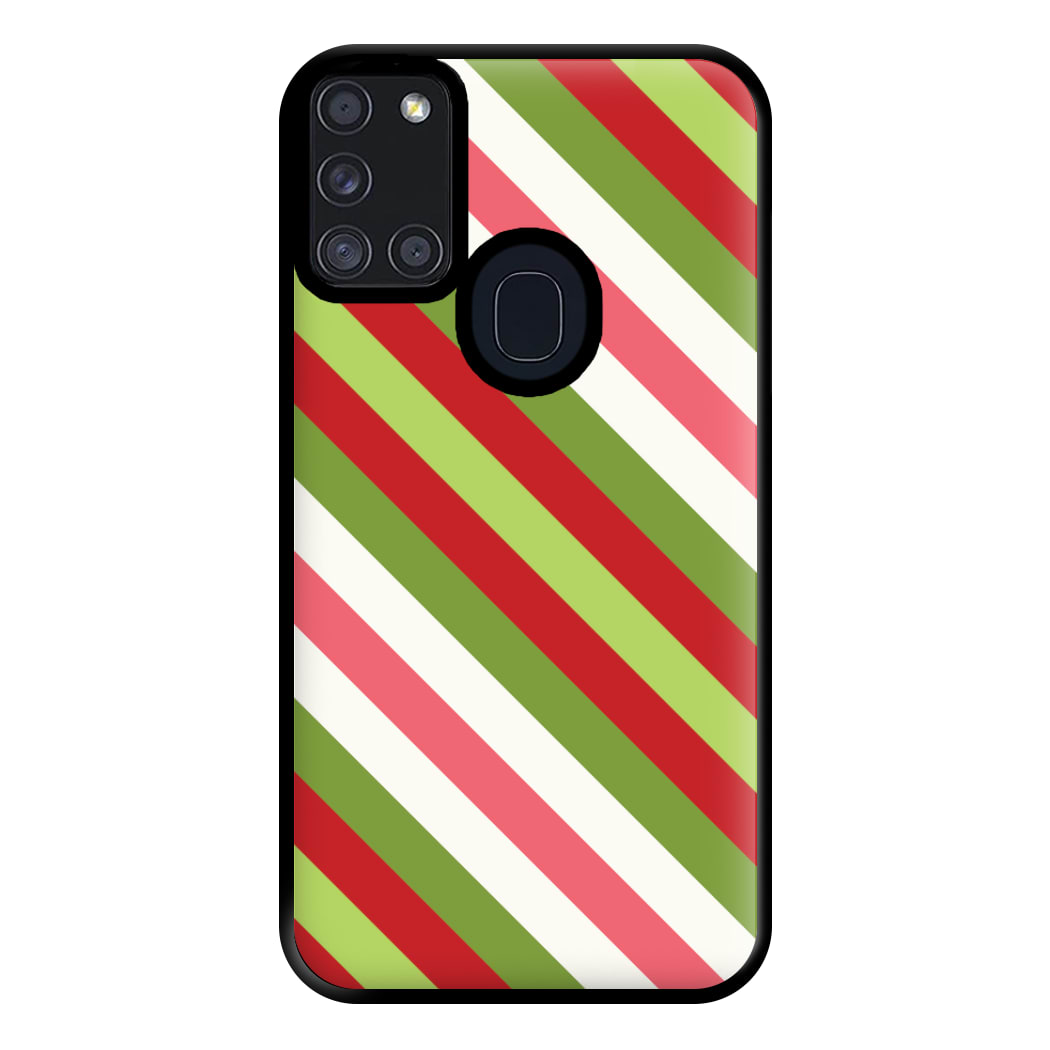 Wrapping Paper Pattern Phone Case for Galaxy A21s