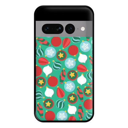 Bauble Pattern Phone Case for Google Pixel 7 Pro