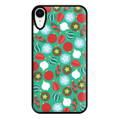 Bauble Pattern Phone Case for iPhone XR