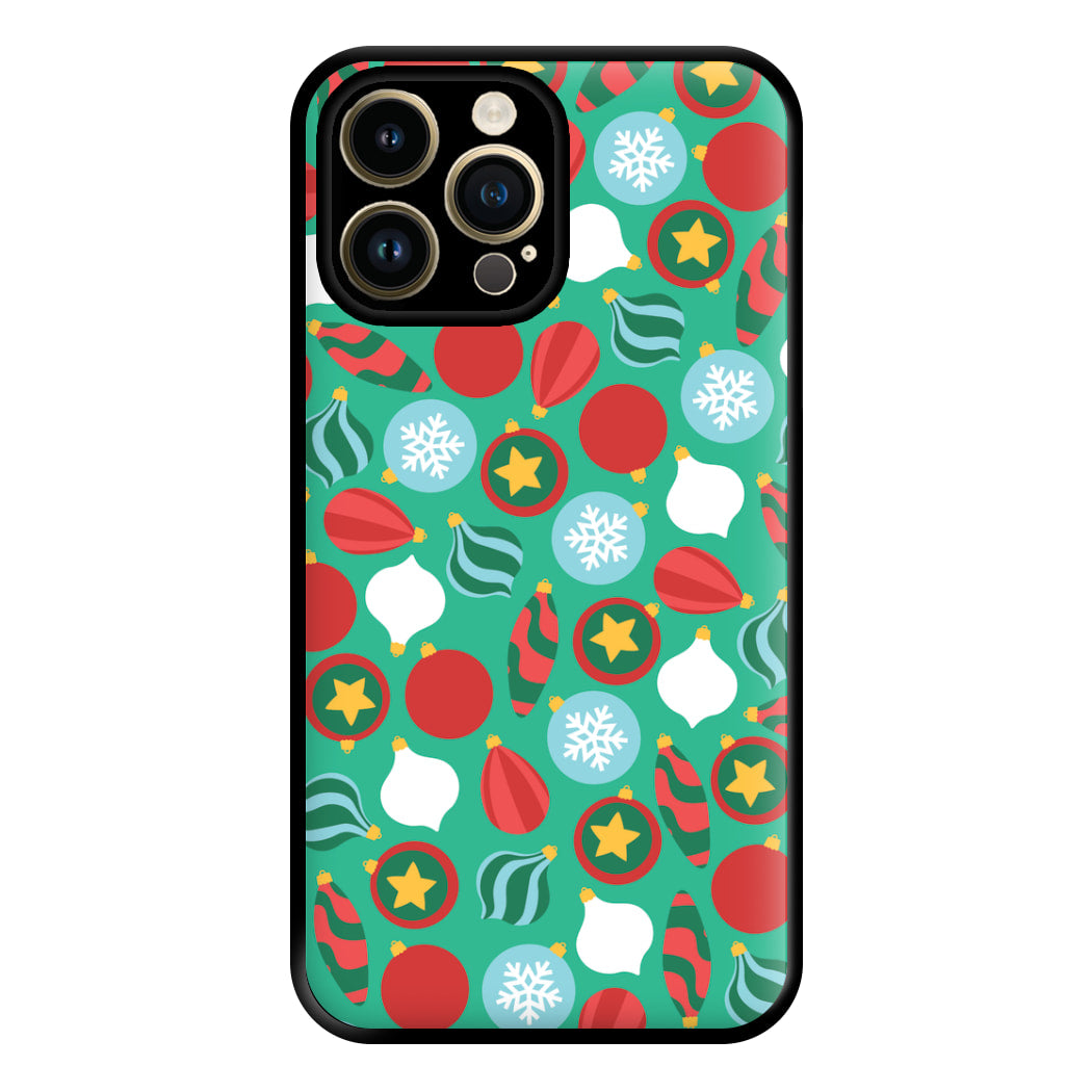 Bauble Pattern Phone Case for iPhone 14 Pro Max