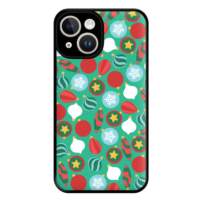 Bauble Pattern Phone Case for iPhone 14