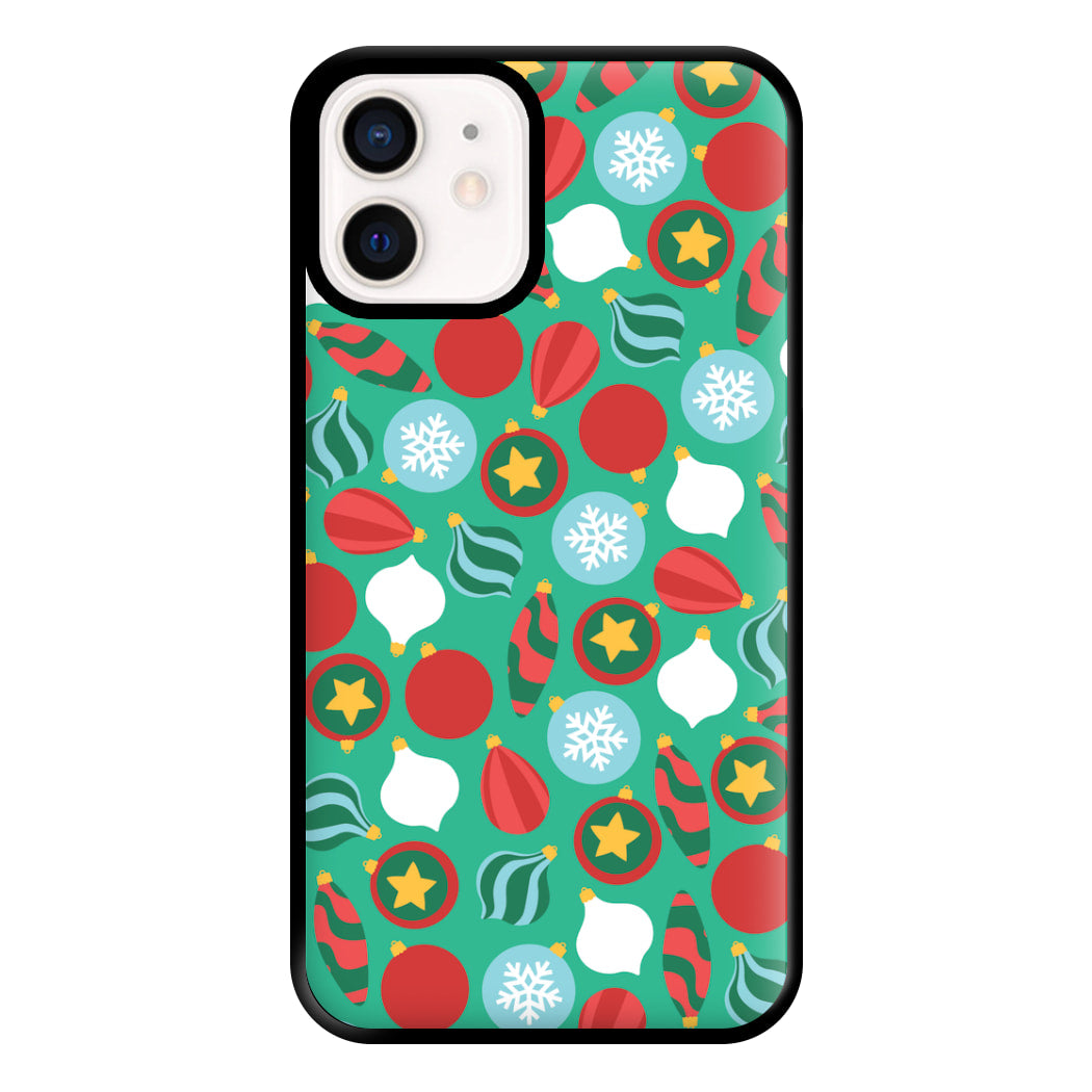 Bauble Pattern Phone Case for iPhone 12 Mini