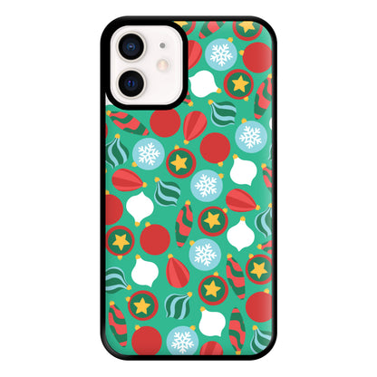 Bauble Pattern Phone Case for iPhone 12 Mini