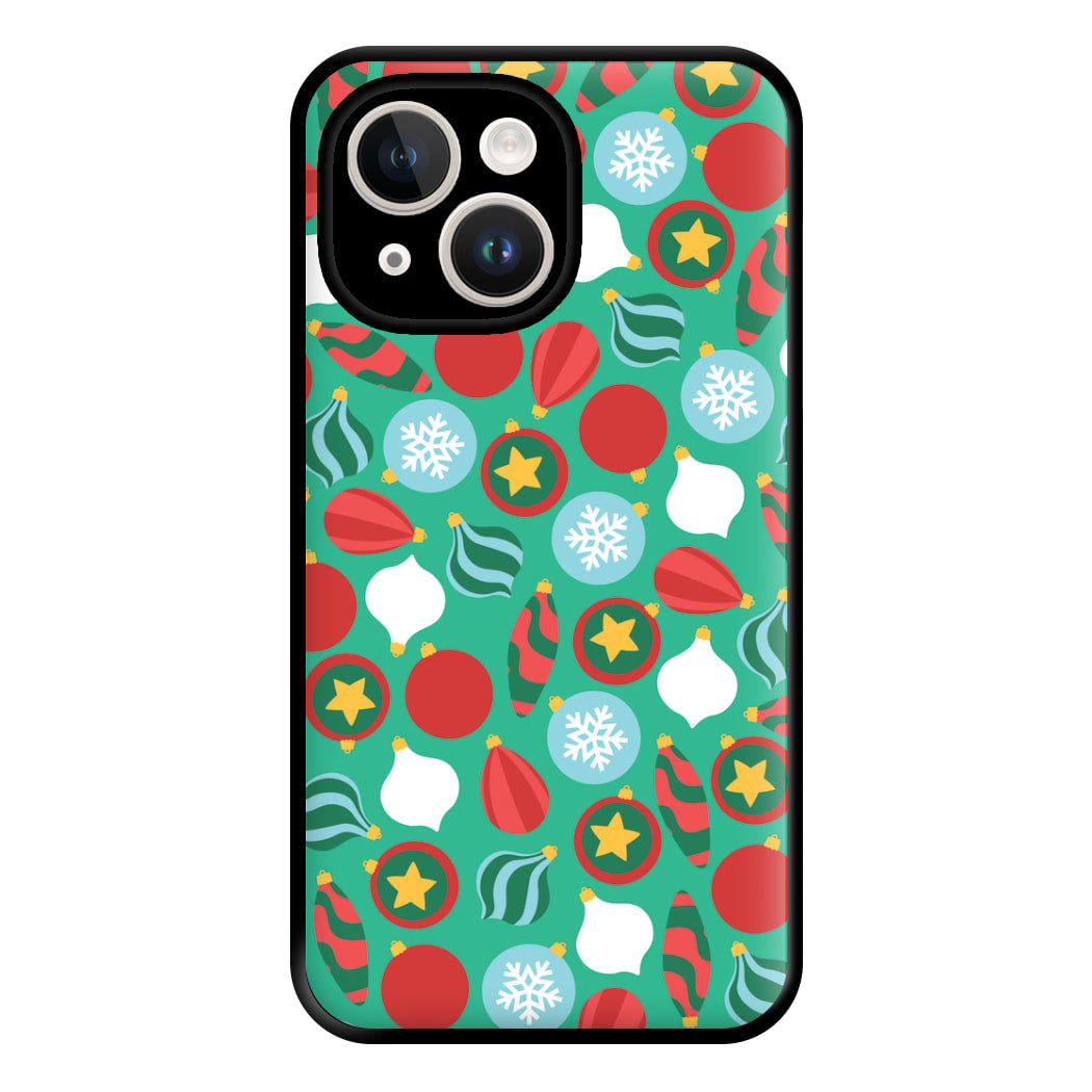 Bauble Pattern Phone Case for iPhone 14 Plus