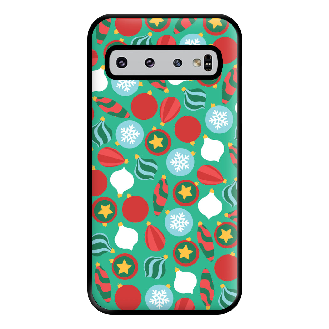 Bauble Pattern Phone Case for Galaxy S10 Plus