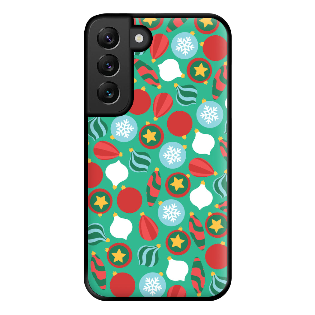 Bauble Pattern Phone Case for Galaxy S22 Plus