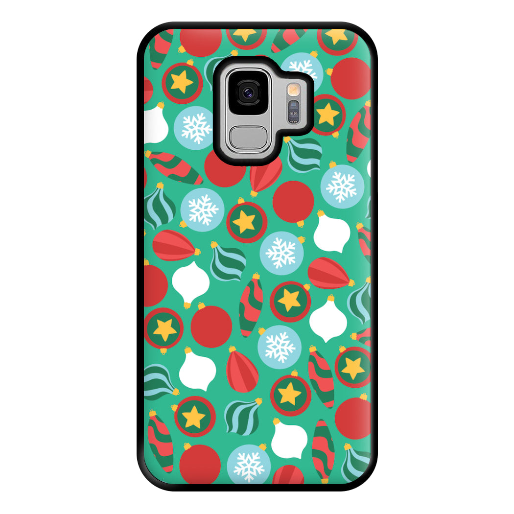 Bauble Pattern Phone Case for Galaxy S9 Plus