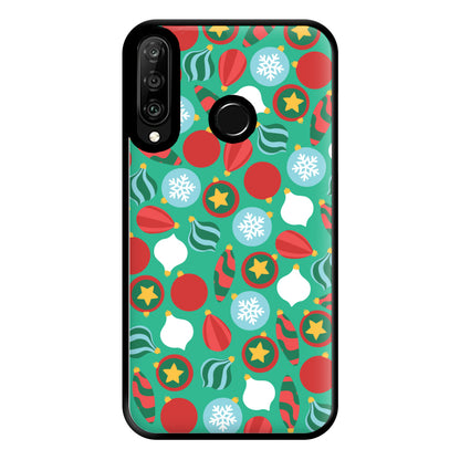 Bauble Pattern Phone Case for Huawei P30 Lite