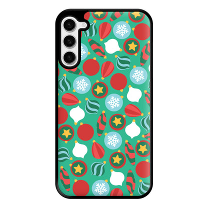 Bauble Pattern Phone Case for Galaxy S23 Plus