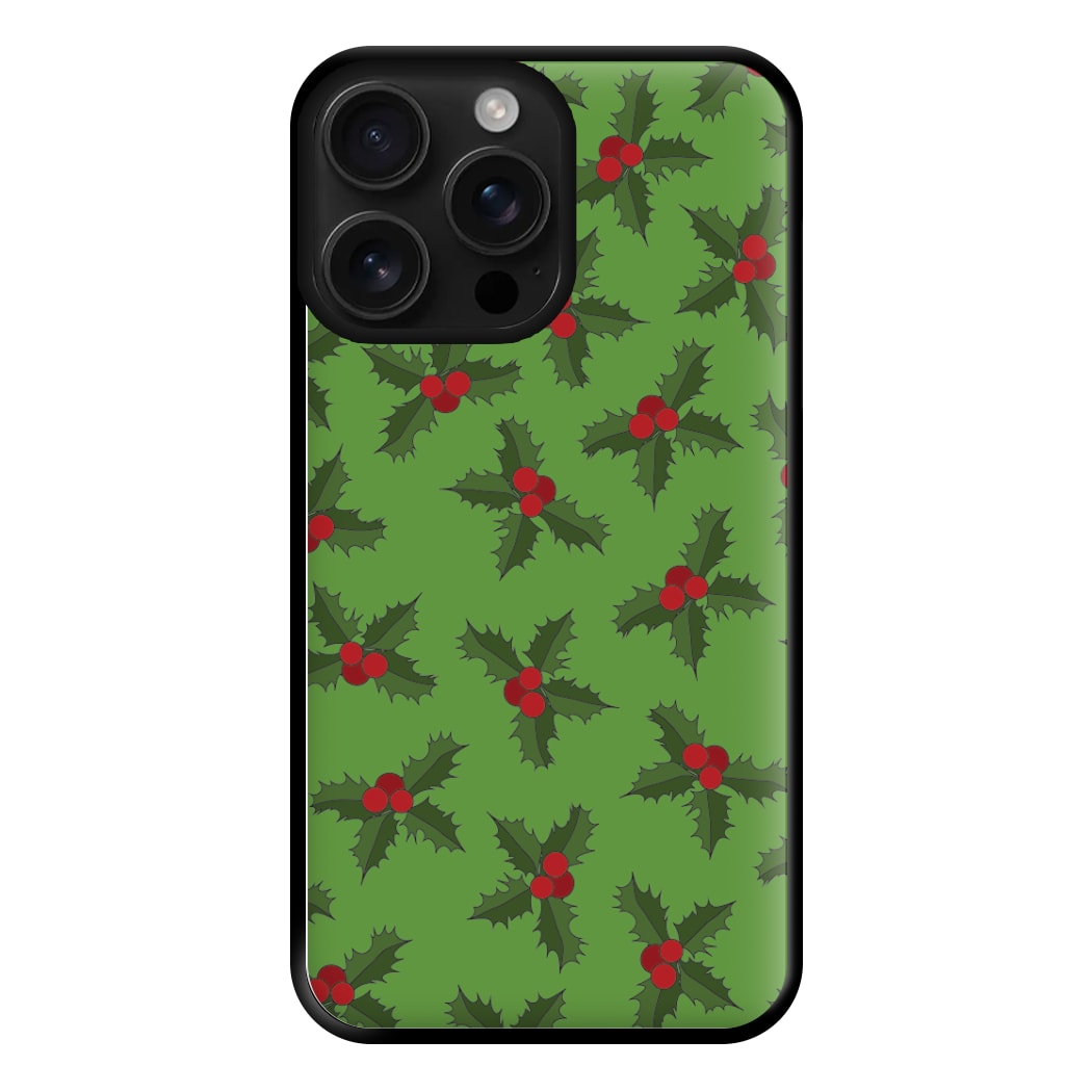 Holly Pattern Phone Case