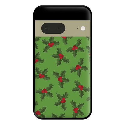 Holly Pattern Phone Case for Google Pixel 7a