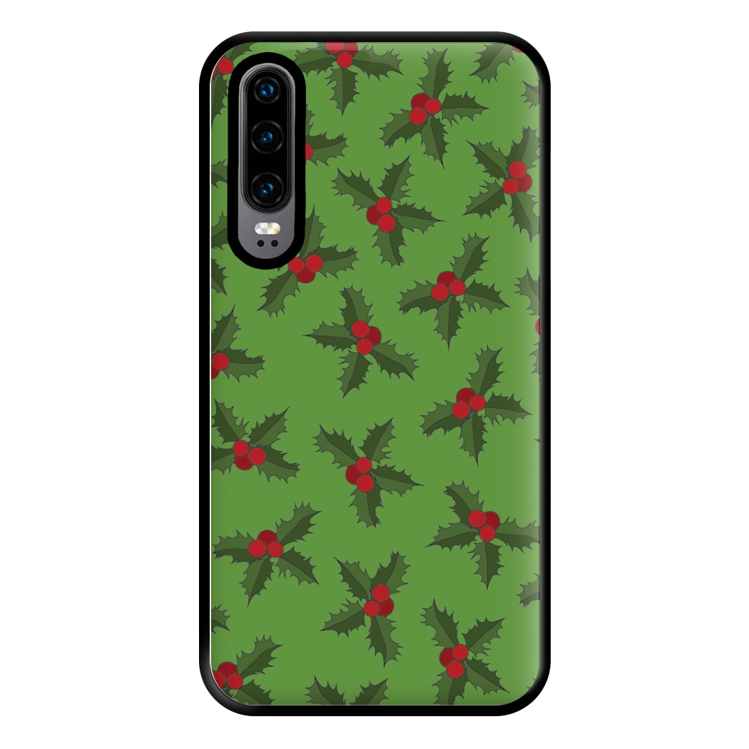 Holly Pattern Phone Case for Huawei P30