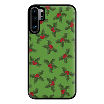 Holly Pattern Phone Case for Huawei P30 Pro