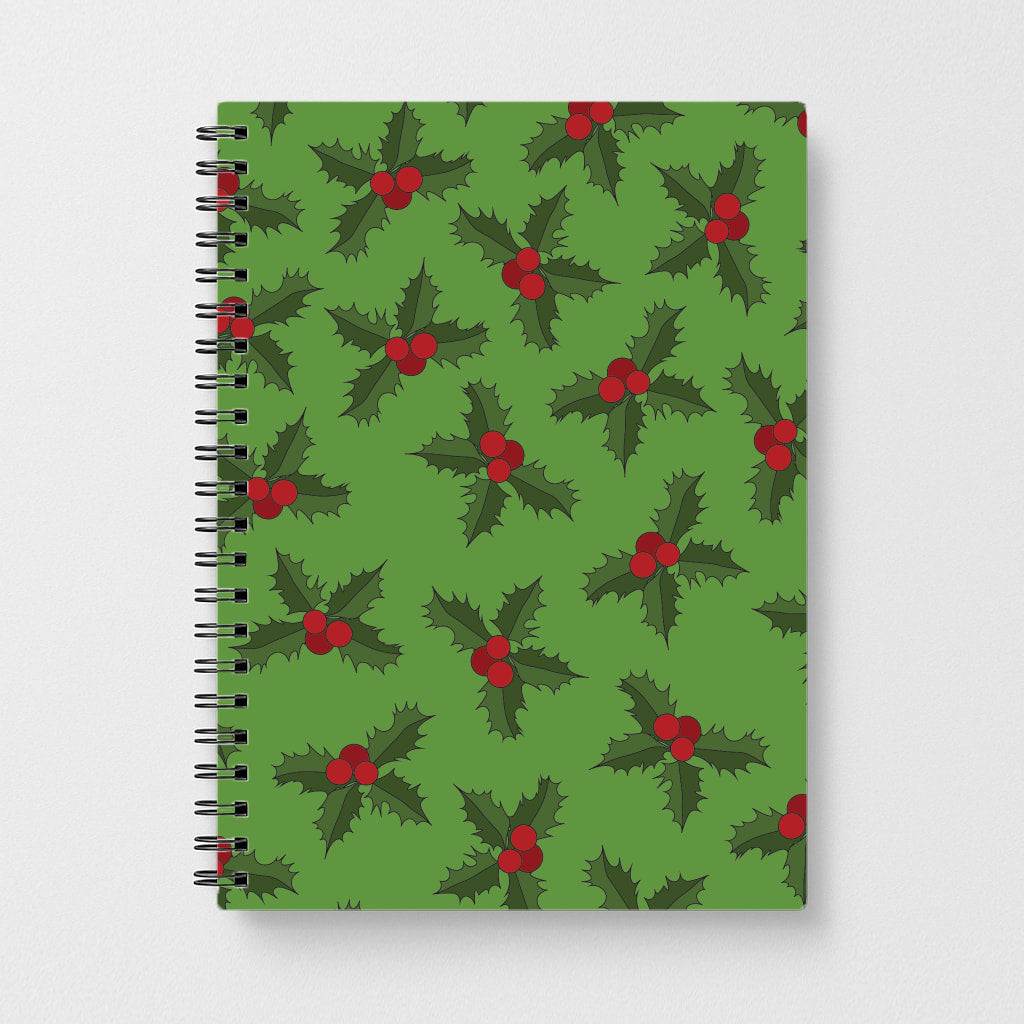 Holly Pattern Notebook