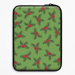 Holly Pattern Universal Laptop Sleeve