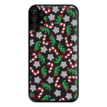 Snow Black Pattern Phone Case for Galaxy A13