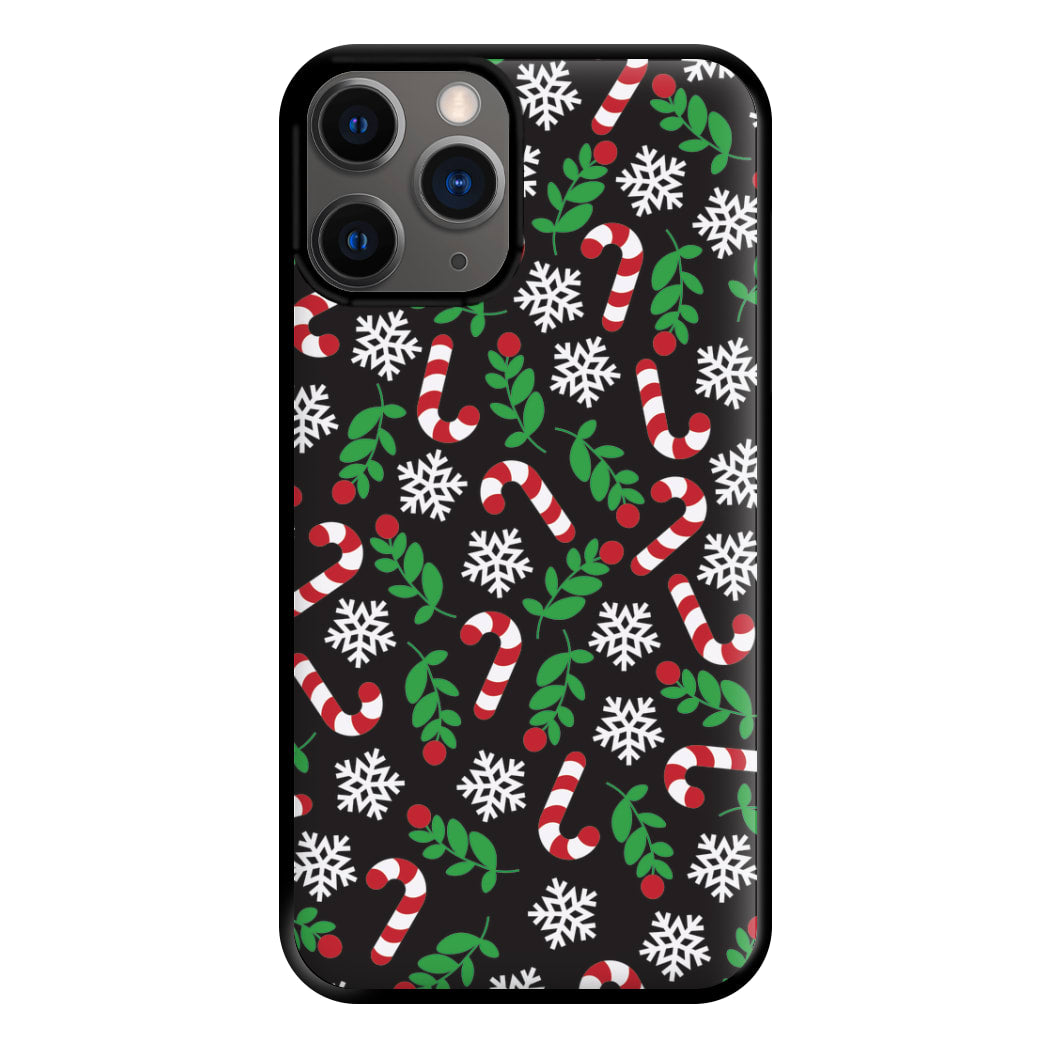 Snow Black Pattern Phone Case for iPhone 12 Pro Max