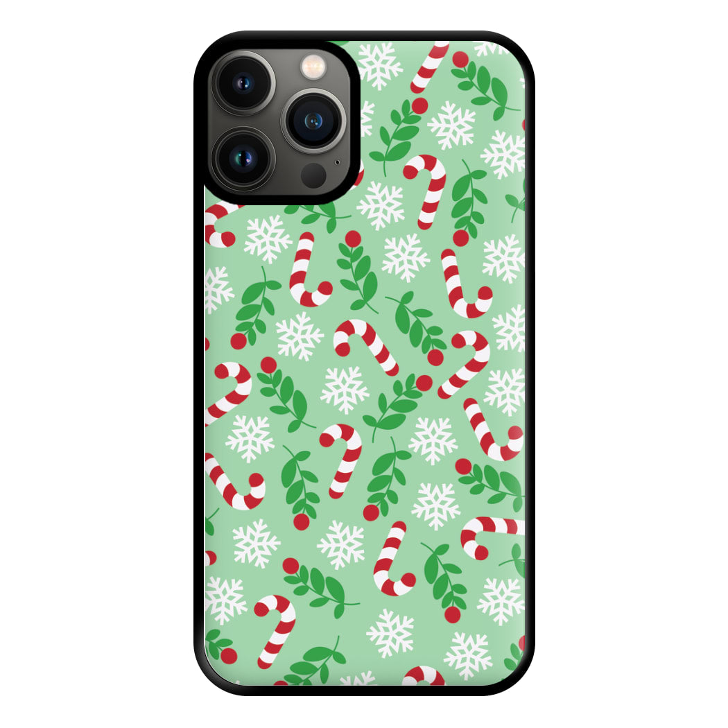 Snow Green Pattern Phone Case for iPhone 11 Pro Max