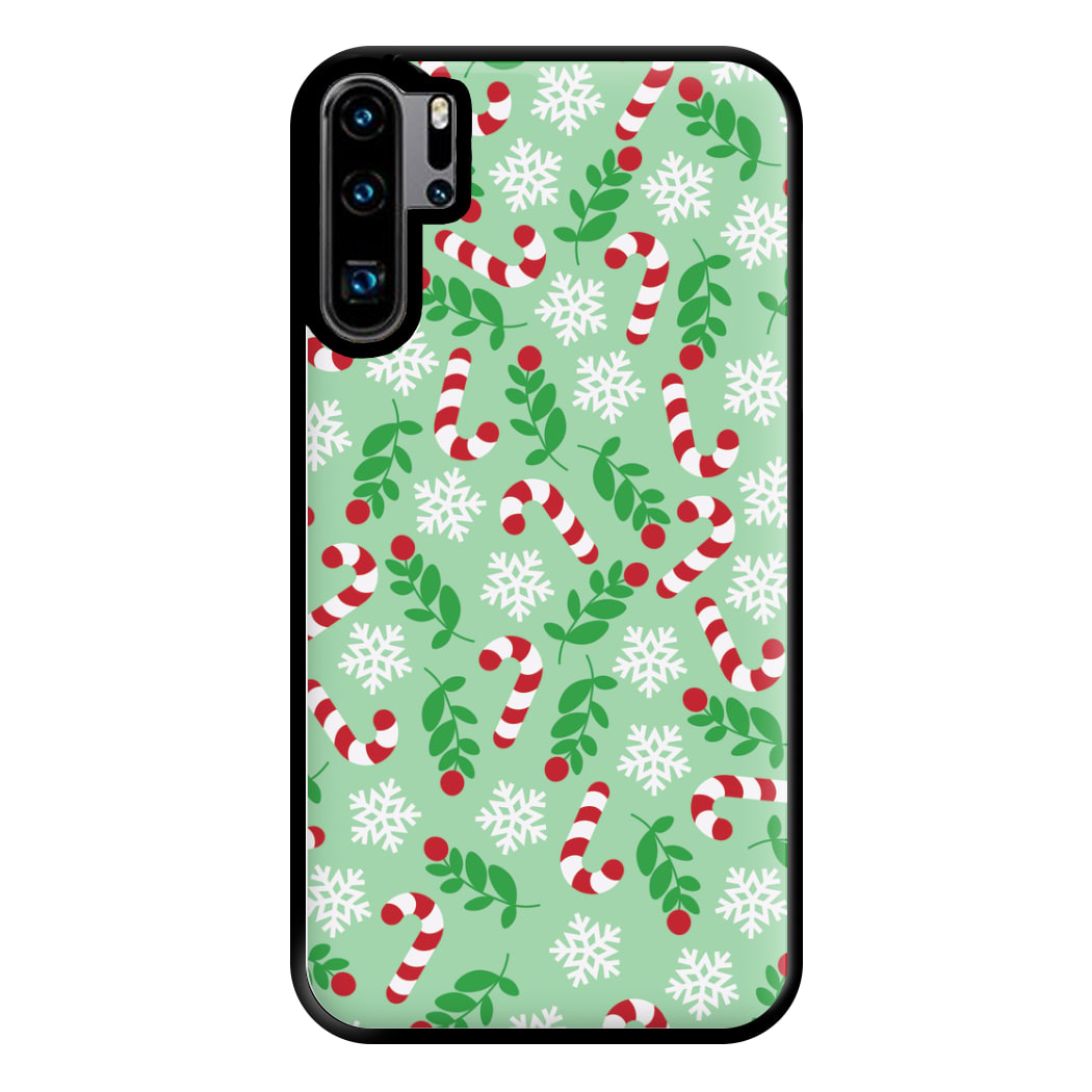 Snow Green Pattern Phone Case for Huawei P30 Pro