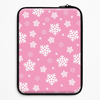 Snow Pink Pattern Universal Laptop Sleeve