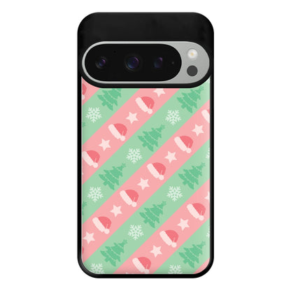 Hats And Trees Pattern Phone Case for Google Pixel 9 Pro XL