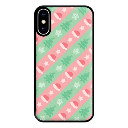 Hats And Trees Pattern Phone Case for iPhone XS Max