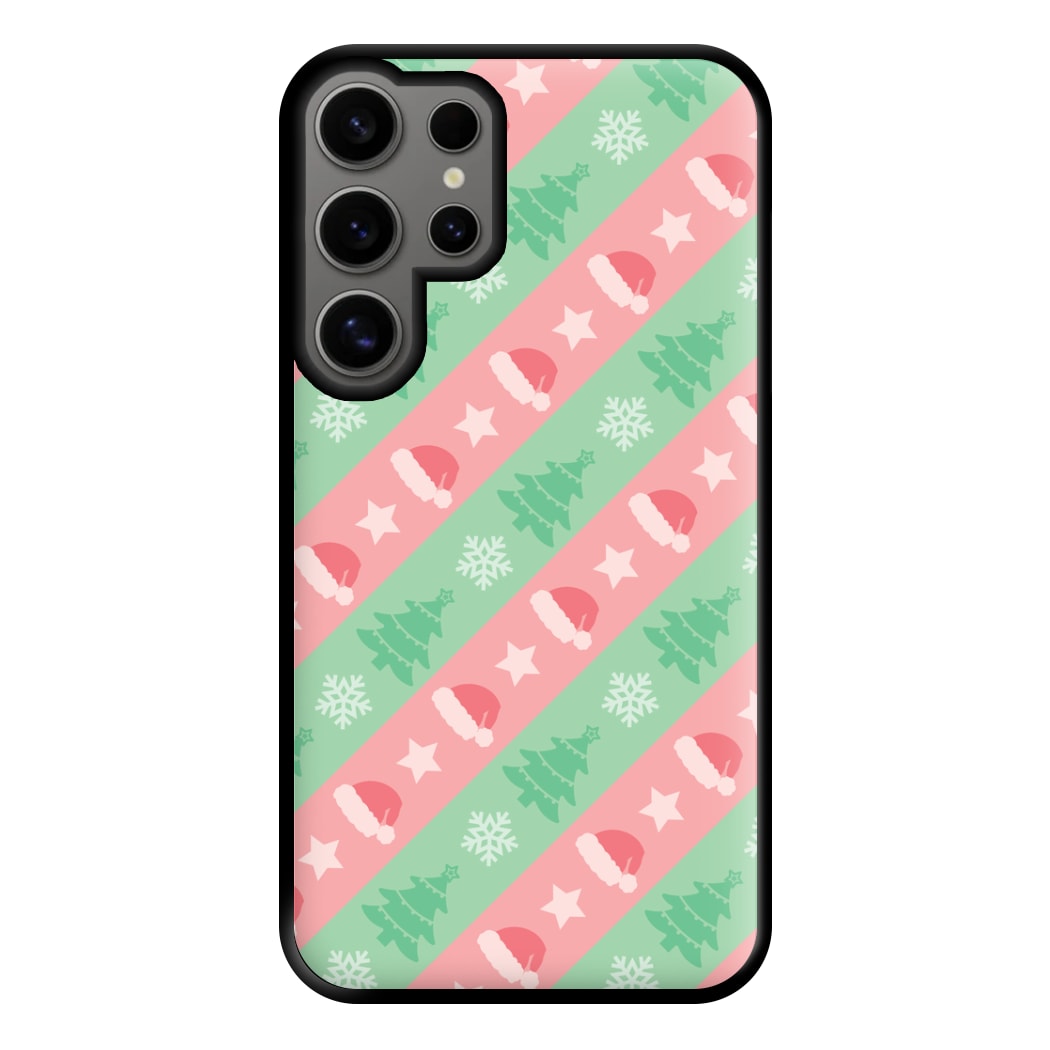 Hats And Trees Pattern Phone Case for Galaxy S24 Ultra