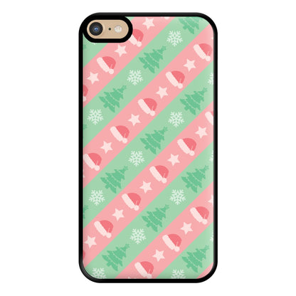 Hats And Trees Pattern Phone Case for iPhone 6 Plus / 7 Plus / 8 Plus