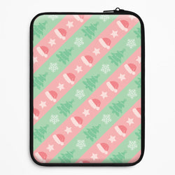 Hats And Trees Pattern Universal Laptop Sleeve