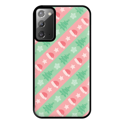 Hats And Trees Pattern Phone Case for Galaxy Note 20 Ultra