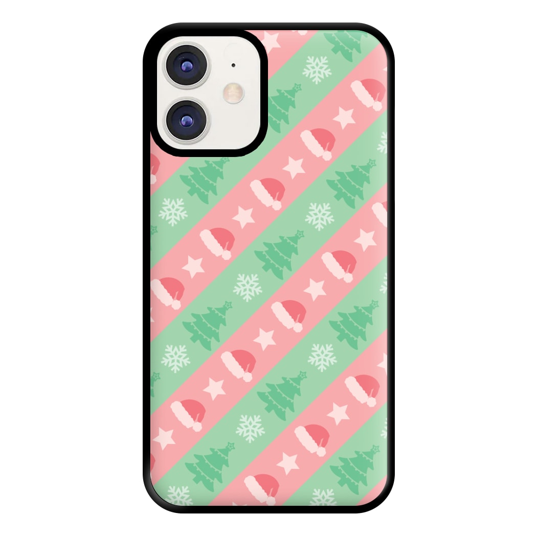 Hats And Trees Pattern Phone Case for iPhone 11