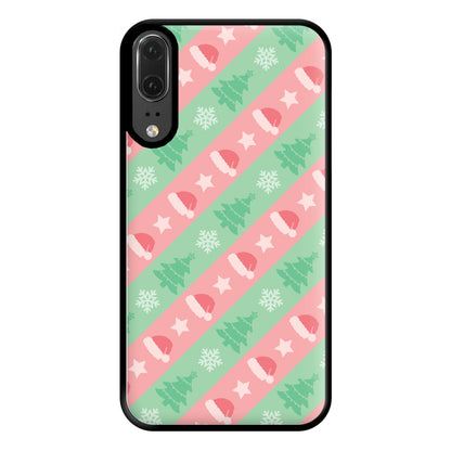 Hats And Trees Pattern Phone Case for Huawei P20