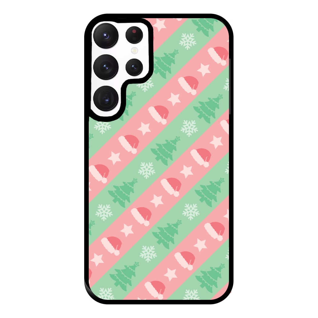 Hats And Trees Pattern Phone Case for Galaxy S22 Ultra