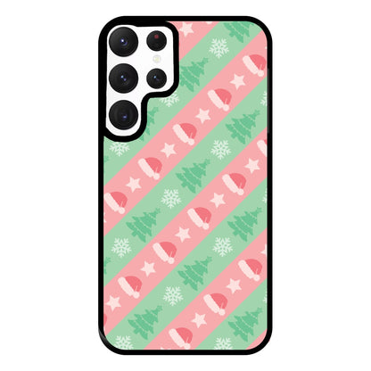 Hats And Trees Pattern Phone Case for Galaxy S22 Ultra