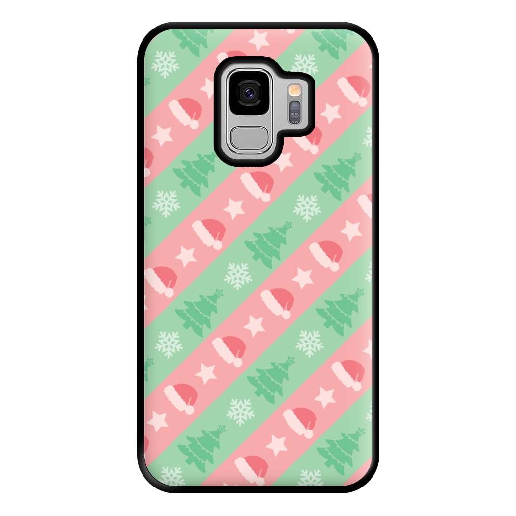 Hats And Trees Pattern Phone Case for Galaxy S9 Plus